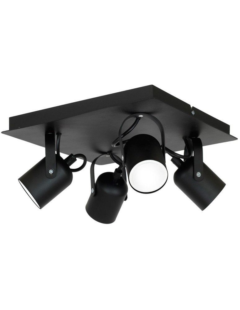 Milagro Lampa sufitowa PICO BLACK 4xGU10 MLP997 Milagro Lampa sufitowa PICO BLACK 4xGU10 MLP997