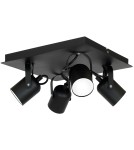 Milagro Lampa sufitowa PICO BLACK 4xGU10 MLP997 Milagro Lampa sufitowa PICO BLACK 4xGU10 MLP997