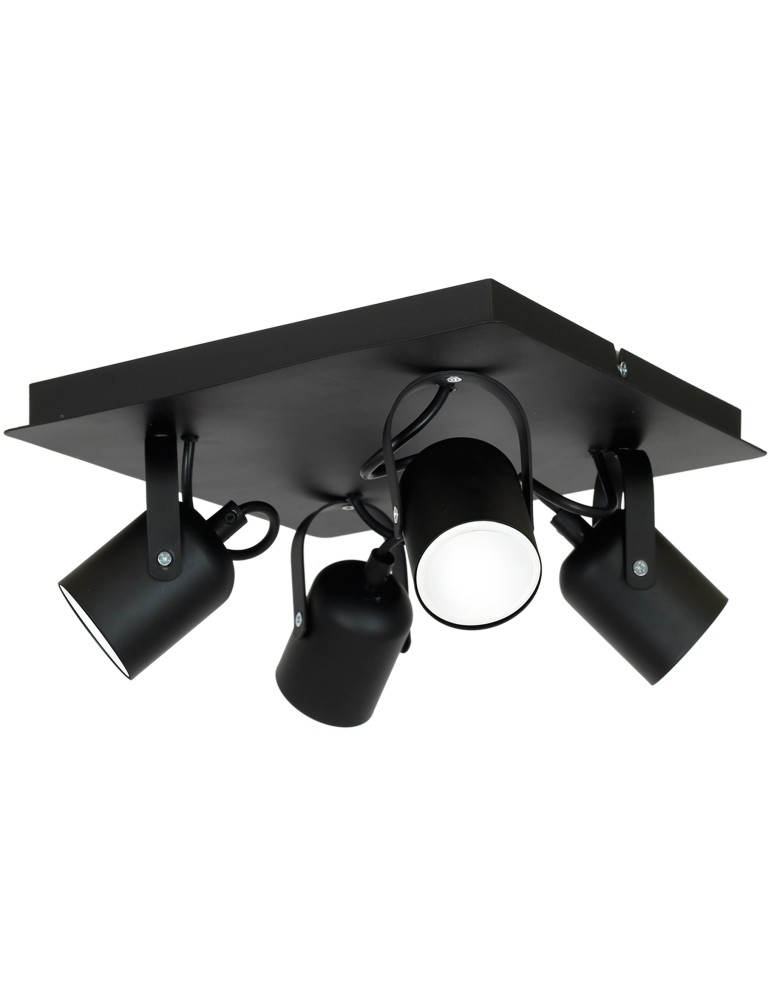 Milagro Lampa sufitowa PICO BLACK 4xGU10 MLP997 Milagro Lampa sufitowa PICO BLACK 4xGU10 MLP997