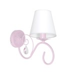 Milagro Kinkiet SARA PINK 1xE14/40W/230V MLP1050 Milagro Kinkiet SARA PINK 1xE14/40W/230V MLP1050