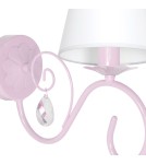 Milagro Kinkiet SARA PINK 1xE14/40W/230V MLP1050 Milagro Kinkiet SARA PINK 1xE14/40W/230V MLP1050