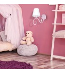 Milagro Kinkiet SARA PINK 1xE14/40W/230V MLP1050 Milagro Kinkiet SARA PINK 1xE14/40W/230V MLP1050