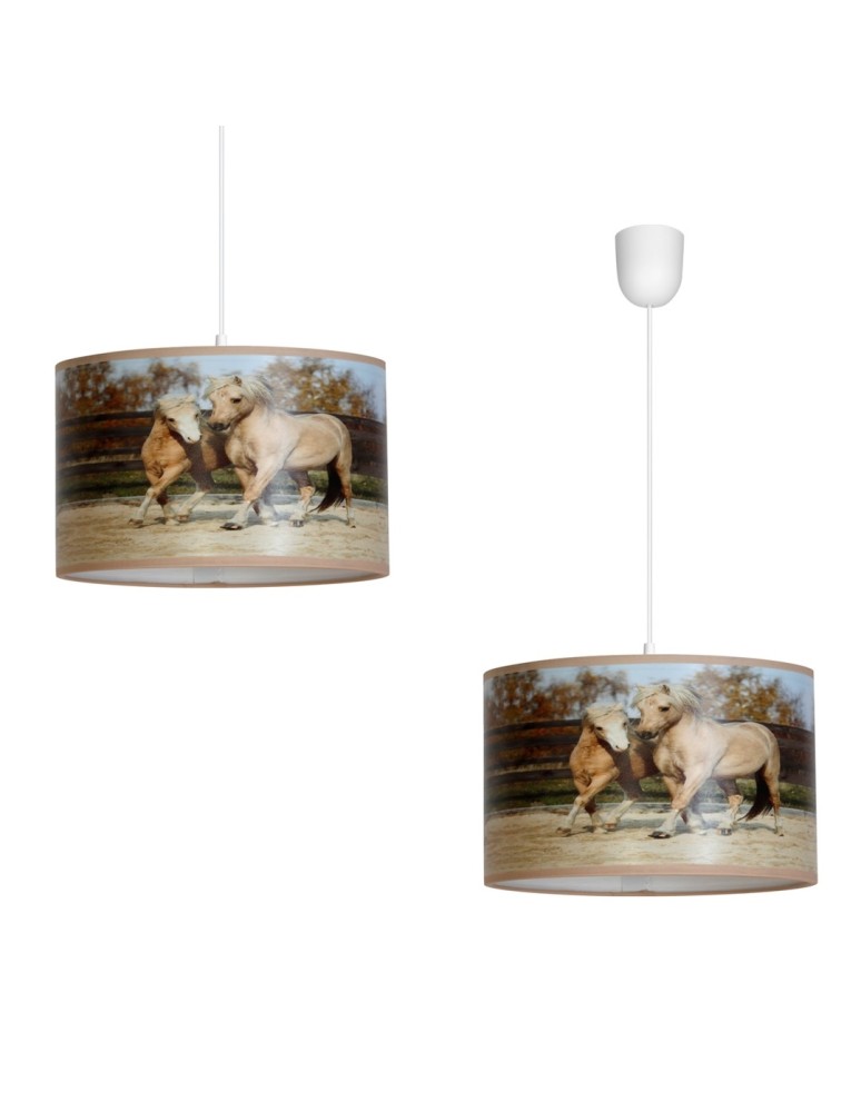 Milagro Lampa Wisząca HORSES 1xE27 MLP846 Milagro Lampa Wisząca HORSES 1xE27 MLP846