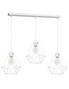 Milagro Lampa wisząca BASKET WHITE 3xE27 MLP7213 Milagro Lampa wisząca BASKET WHITE 3xE27 MLP7213