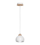 Milagro Lampa wisząca DAMA WHITE 1xE27 MLP6440 Milagro Lampa wisząca DAMA WHITE 1xE27 MLP6440