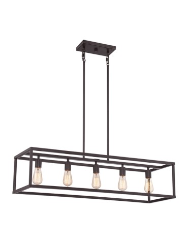 Quoizel NEW HARBOR 5x60W E14 QZ/NEWHARBORISLE Wisząca