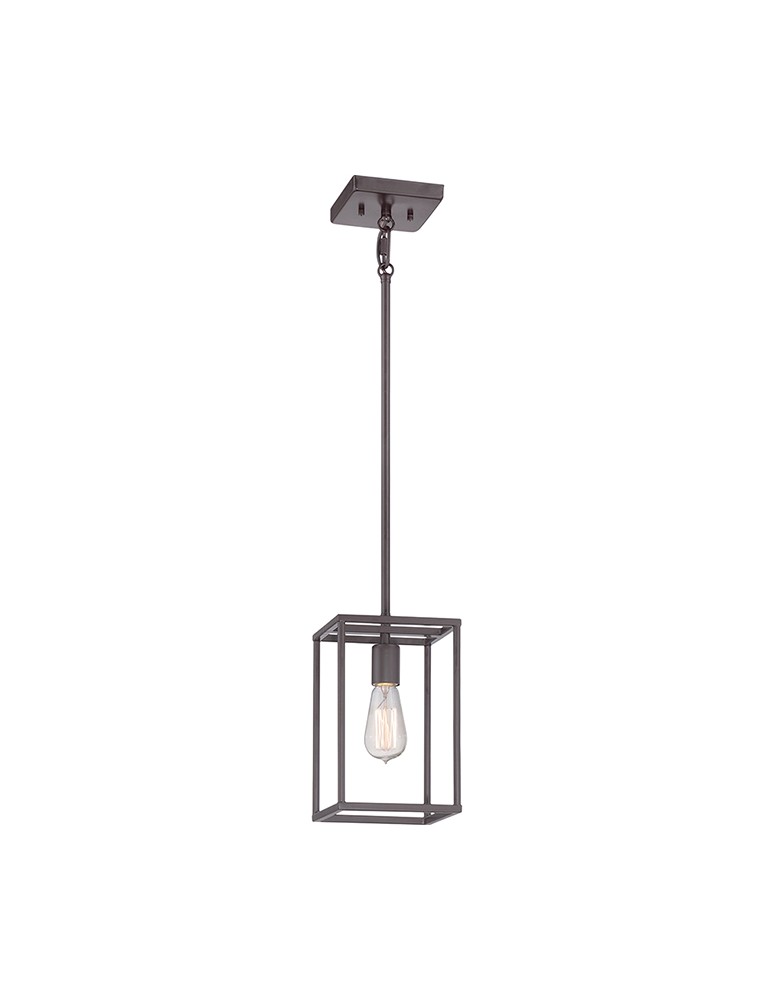 Lampy wiszące - Quoizel NEW HARBOR 1x60W E27 QZ/NEWHARBOR/P Wisząca - produkt kolory-swiatla.pl 1