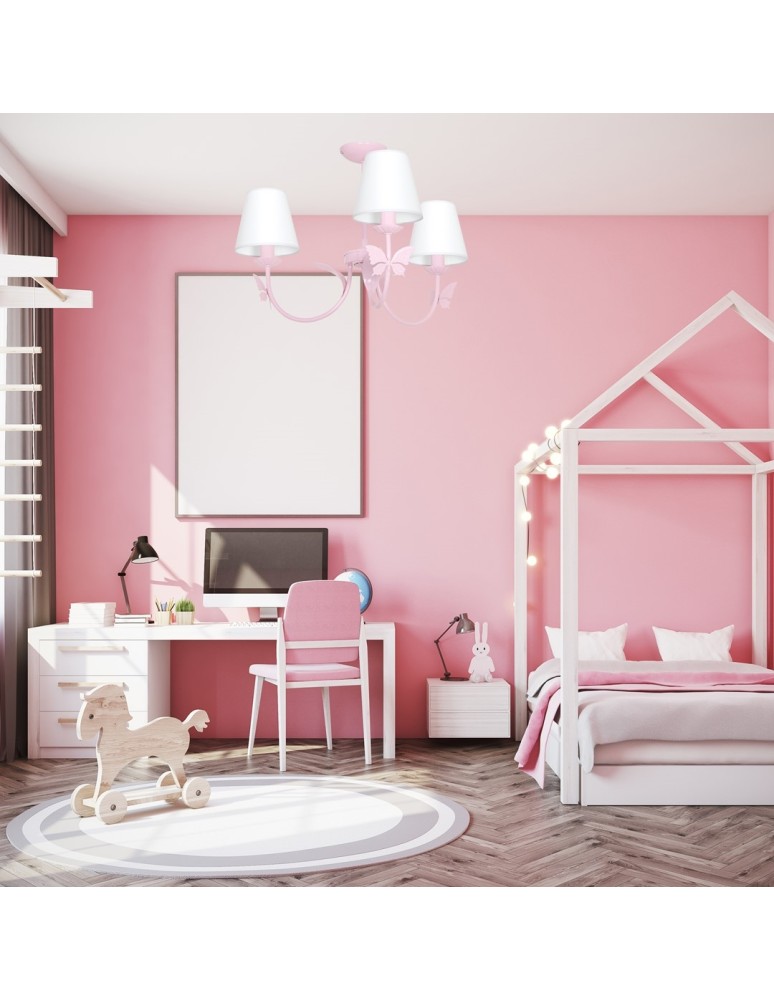Milagro Żyrandol ALICE PINK 3xE14 MLP963 Milagro Żyrandol ALICE PINK 3xE14 MLP963