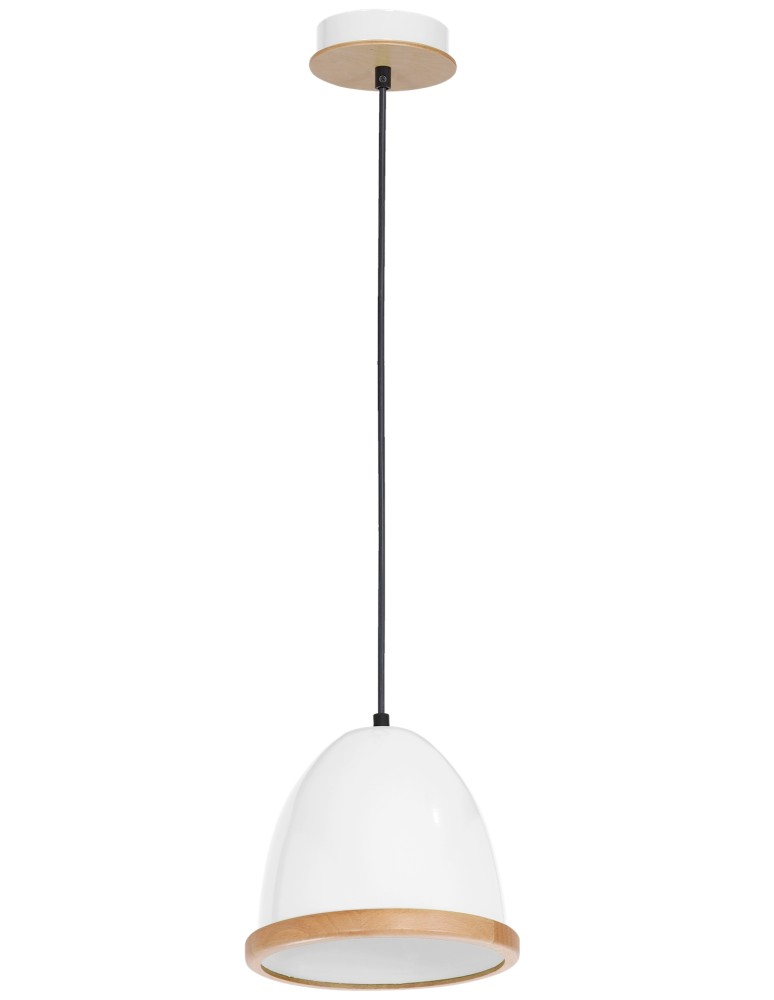 Milagro Lampa wisząca STUDIO WHITE 1xE27 MLP8849 Milagro Lampa wisząca STUDIO WHITE 1xE27 MLP8849