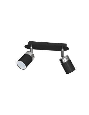 Milagro Lampa sufitowa JOKER BLACK 2xGU10 MLP911