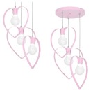 Milagro Lampa wisząca AMORE PINK 3xE27 MLP9954 Milagro Lampa wisząca AMORE PINK 3xE27 MLP9954