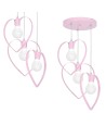 Milagro Lampa wisząca AMORE PINK 3xE27 MLP9954
