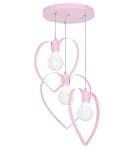 Milagro Lampa wisząca AMORE PINK 3xE27 MLP9954 Milagro Lampa wisząca AMORE PINK 3xE27 MLP9954