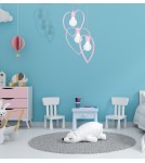 Milagro Lampa wisząca AMORE PINK 3xE27 MLP9954 Milagro Lampa wisząca AMORE PINK 3xE27 MLP9954
