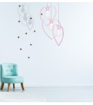 Milagro Lampa wisząca AMORE PINK 3xE27 MLP9954 Milagro Lampa wisząca AMORE PINK 3xE27 MLP9954