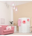 Milagro Lampa wisząca AMORE PINK 3xE27 MLP9954 Milagro Lampa wisząca AMORE PINK 3xE27 MLP9954