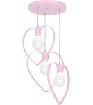 Milagro Lampa wisząca AMORE PINK 3xE27 MLP9954 Milagro Lampa wisząca AMORE PINK 3xE27 MLP9954