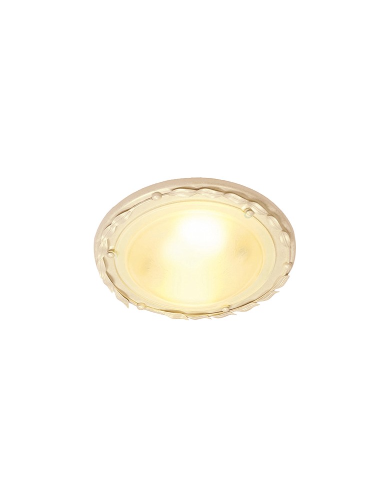 Lampy sufitowe - Elstead Lighting Interior PLAFON OLIVIA 1x60W E27 OV/F IV/GOLD - produkt kolory-swiatla.pl 1