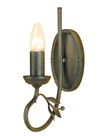Elstead Lighting Interior Kinkiet OLIVIA 1x60W E14 OV1 BLK/GOLD