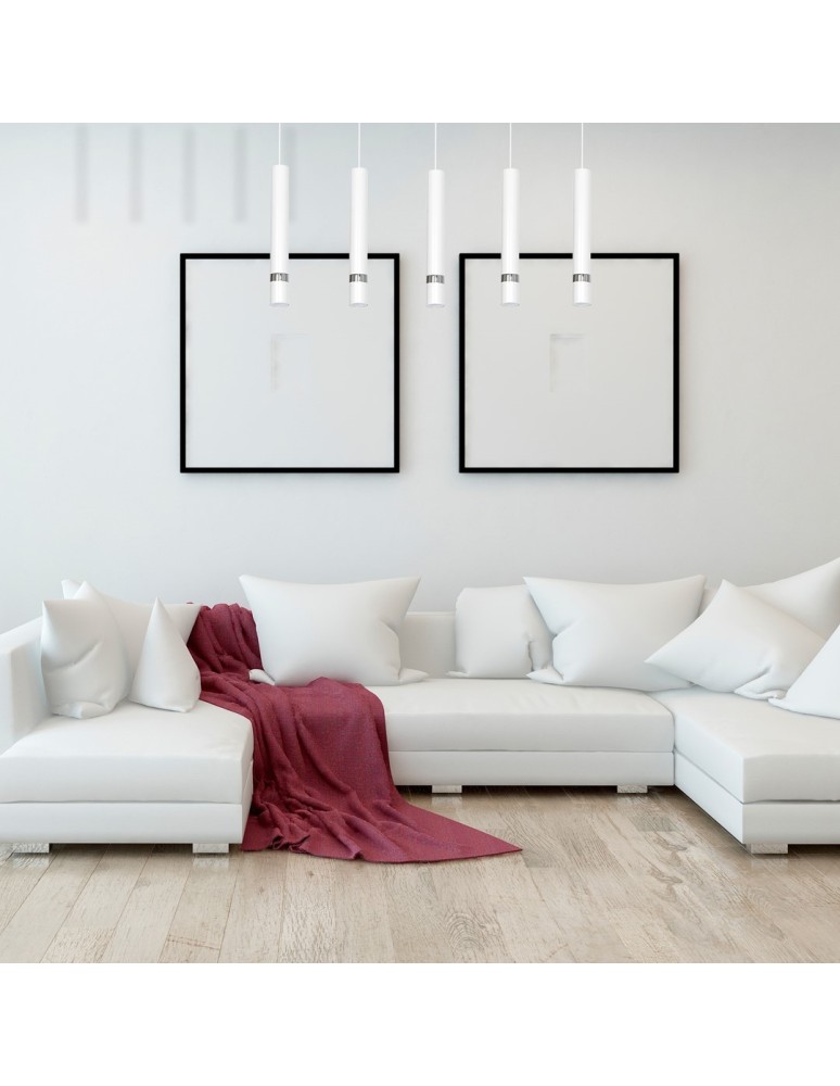 Milagro Lampa wisząca JOKER WHITE 5xGU10 MLP1412 Milagro Lampa wisząca JOKER WHITE 5xGU10 MLP1412