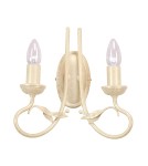 Kinkiety świecznikowe - Elstead Lighting Interior Kinkiet OLIVIA 2x60W E14 OV2 IVORY/GOLD - product 1