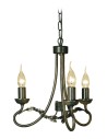 Elstead Lighting Interior Wisząca OLIVIA 3x60W E27 OV3 BLK/GOLD