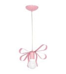 Lampy wiszące dziecięce - Milagro Lampa Wisząca EMMA PINK 1xE27 MLP1039 - product 1
