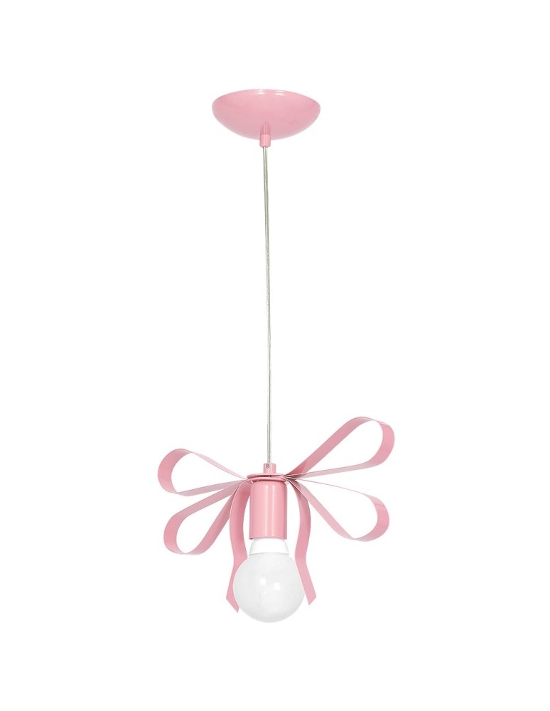 Milagro Lampa Wisząca EMMA PINK 1xE27 MLP1039