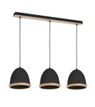 Milagro Lampa wisząca STUDIO BLACK 3xE27 MLP8853 Milagro Lampa wisząca STUDIO BLACK 3xE27 MLP8853