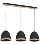 Milagro Lampa wisząca STUDIO BLACK 3xE27 MLP8853 Milagro Lampa wisząca STUDIO BLACK 3xE27 MLP8853