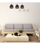 Milagro Lampa wisząca STUDIO BLACK 3xE27 MLP8853 Milagro Lampa wisząca STUDIO BLACK 3xE27 MLP8853