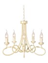 Elstead Lighting Interior Wisząca OLIVIA 5x60W E27 OV5 IVORY/GOLD