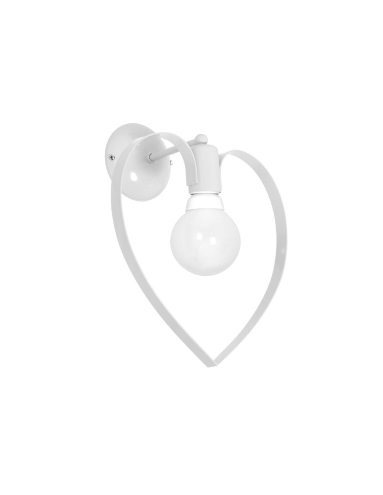 Milagro Kinkiet AMORE WHITE 1xE27 MLP9949
