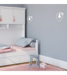 Milagro Kinkiet AMORE WHITE 1xE27 MLP9949 Milagro Kinkiet AMORE WHITE 1xE27 MLP9949