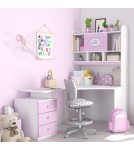 Kinkiety dziecięce - Milagro Kinkiet MOTYL 2 PINK 1xE27 MLP3931 - product 4