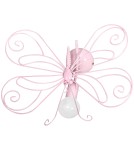 Kinkiety dziecięce - Milagro Kinkiet MOTYL 2 PINK 1xE27 MLP3931 - product 8