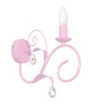 Kinkiety dziecięce - Milagro Kinkiet MIA PINK 1xE14 MLP1068 - product 2
