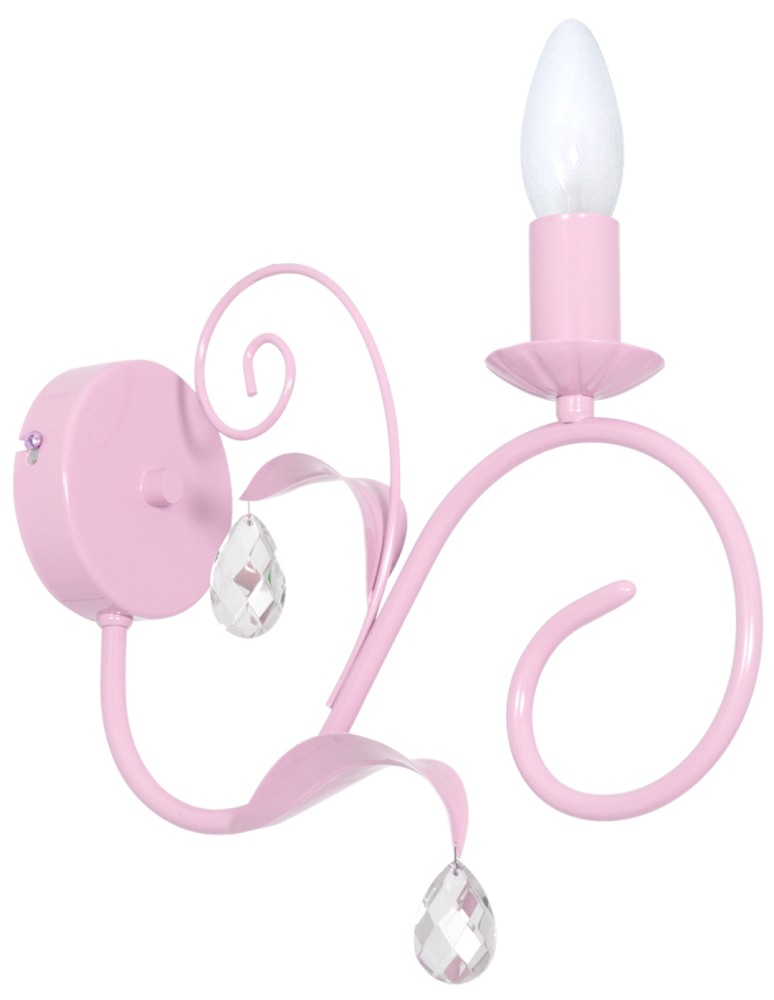 Milagro Kinkiet MIA PINK 1xE14 MLP1068