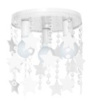 Lampy sufitowe dziecięce - Milagro Lampa Sufitowa STAR 3xE27 MLP1127 - product 1