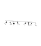 Lampy sufitowe regulowane - spoty - Milagro Lampa sufitowa JOKER WHITE 8xGU10 MLP9475 - product 1