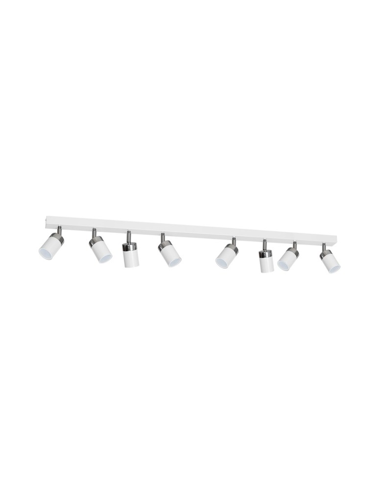 Milagro Lampa sufitowa JOKER WHITE 8xGU10 MLP9475