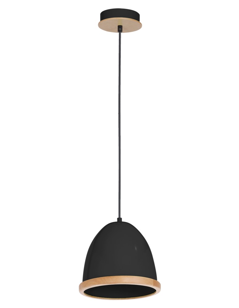 Milagro Lampa wisząca STUDIO BLACK 1xE27 MLP8852 Milagro Lampa wisząca STUDIO BLACK 1xE27 MLP8852