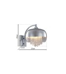 Milagro Kinkiet LUNA 1xE14 LED ML3803 Milagro Kinkiet LUNA 1xE14 LED ML3803