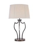 Lampy stołowe z abażurem - Elstead PIMLICO 1x60W E27 PM/TL DB Stołowa - product 1