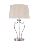 Lampy stołowe z abażurem - Elstead PIMLICO 1x60W E27 PM/TL PN Stołowa - product 1