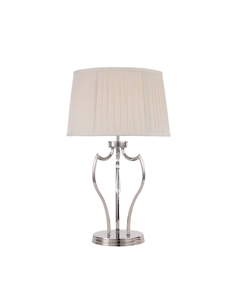 Lampy stołowe z abażurem - Elstead PIMLICO 1x60W E27 PM/TL PN Stołowa - produkt kolory-swiatla.pl 1