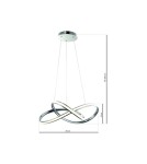 Milagro Lampa Wisząca CAPPIO 36W LED ML3806 Milagro Lampa Wisząca CAPPIO 36W LED ML3806