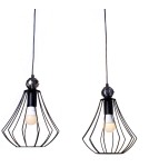 Lampy wiszące - Milagro Lampa wisząca JEWEL BLACK 3xE27 MLP4209 - product 3