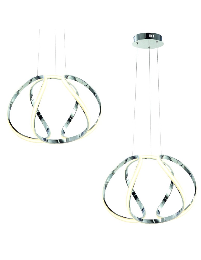 Milagro Lampa Wisząca GLOBE 50W LED ML3808 Milagro Lampa Wisząca GLOBE 50W LED ML3808