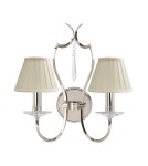 Kinkiety świecznikowe - Elstead PIMLICO 2x60W E14 PM2 PN Kinkiet - product 2
